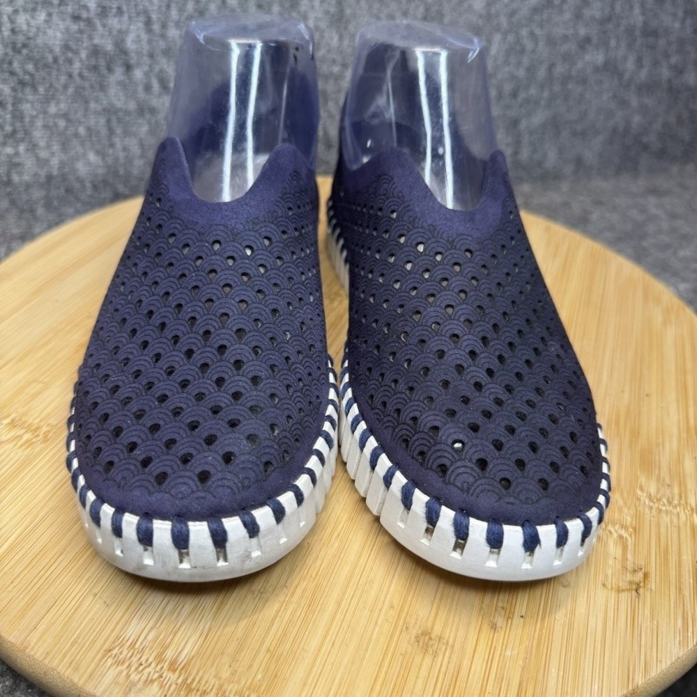 Ilse Jacobsen Shoes Womens Size 36 Tulip Slip On Scallop Perforated Comfort Flat - Picture 4 of 9